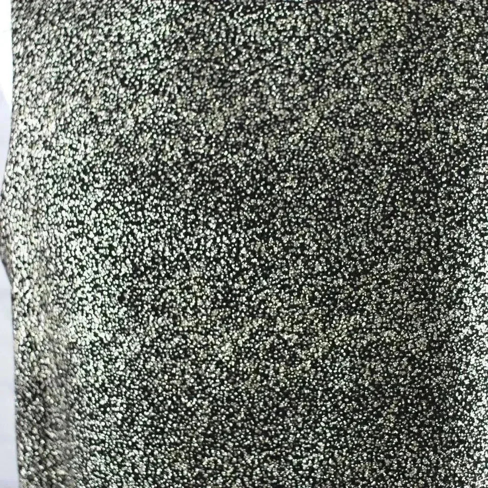 Everly Gold Topped Black A-Line Dress - Picture 2 of 6